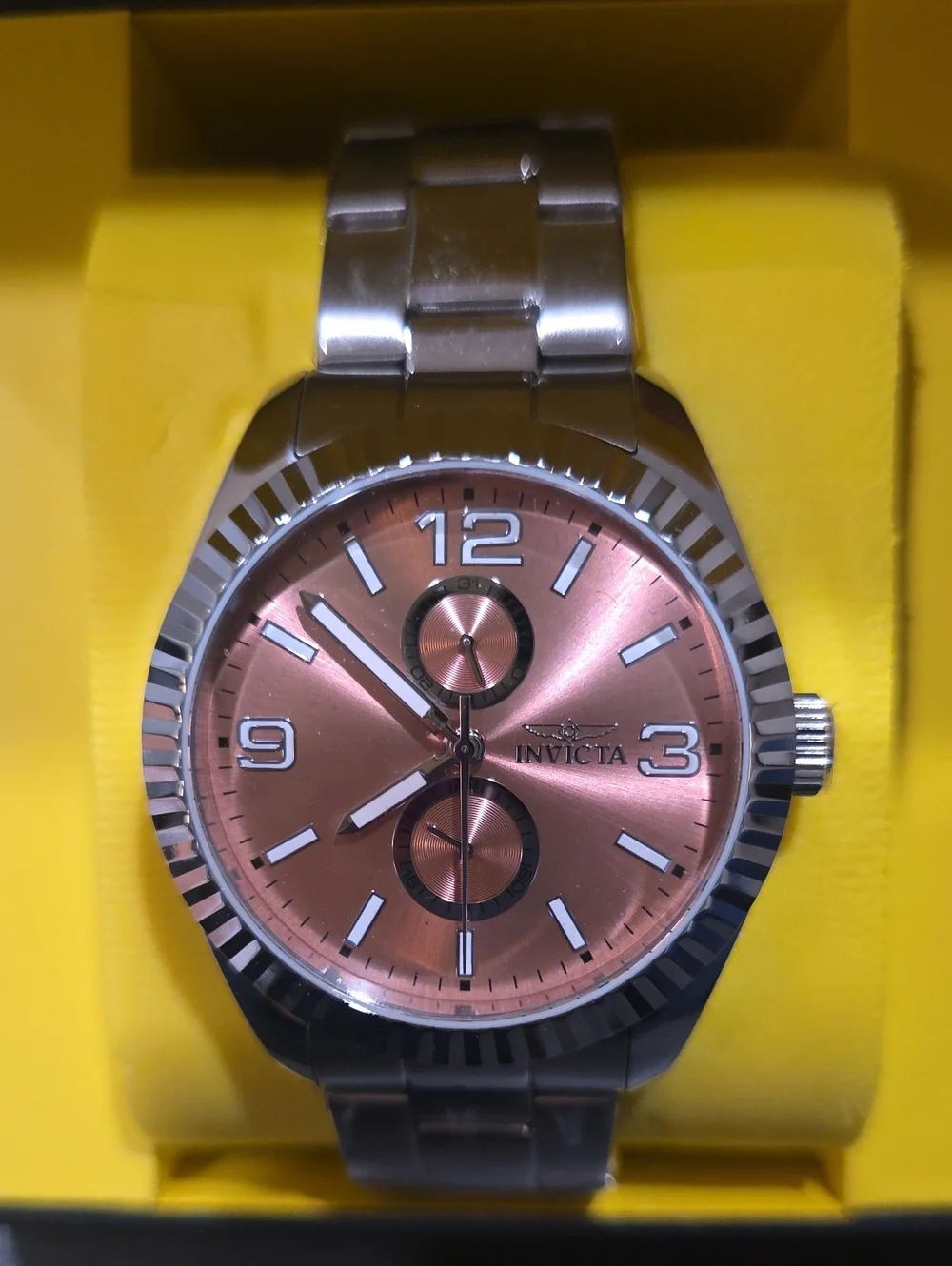 706. Invicta Specialty Axial Bloom Men's Watch - 43mm. Steel (49524)